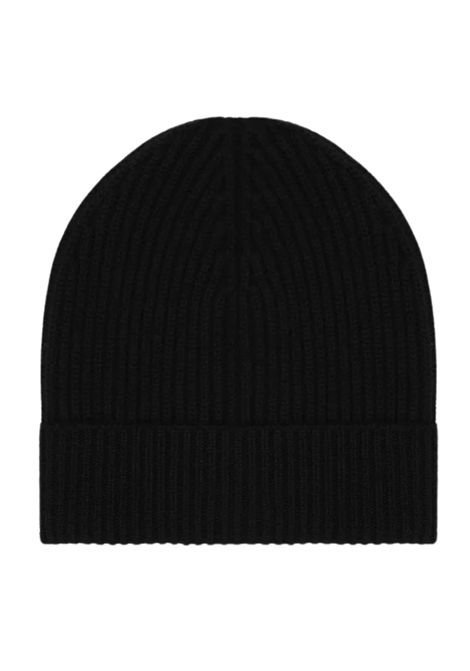 Cappello unisex nero in lana DOLCE E GABBANA | GLBKH82/MANERO